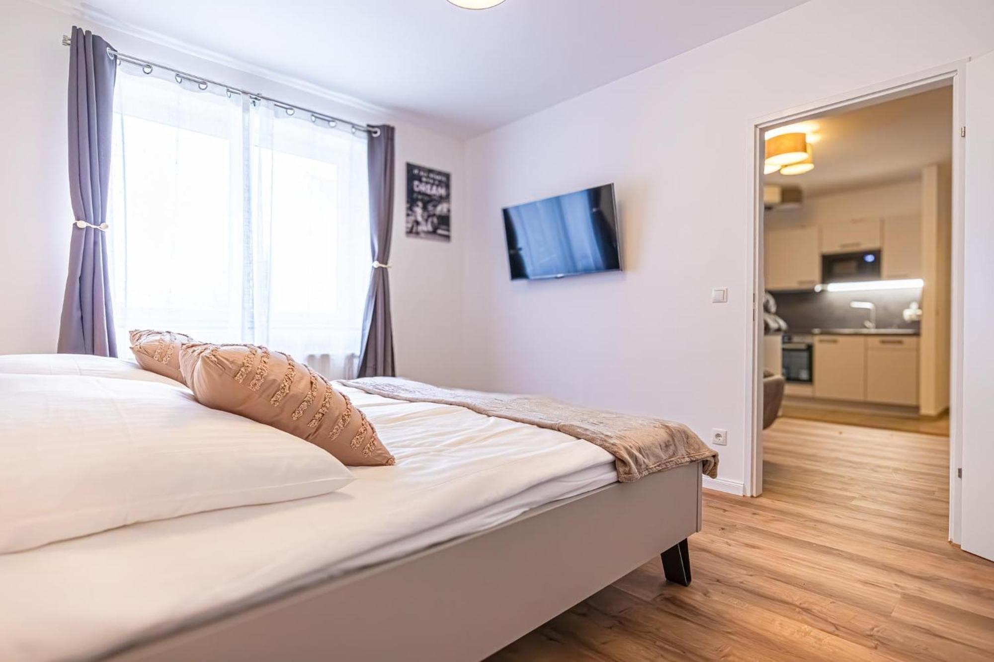 Charming 1Br And 1Lr Apt Modern Design Donaustadt Viyana Dış mekan fotoğraf