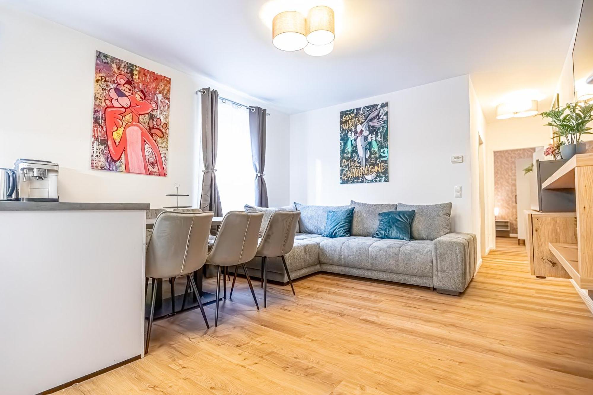Charming 1Br And 1Lr Apt Modern Design Donaustadt Viyana Dış mekan fotoğraf