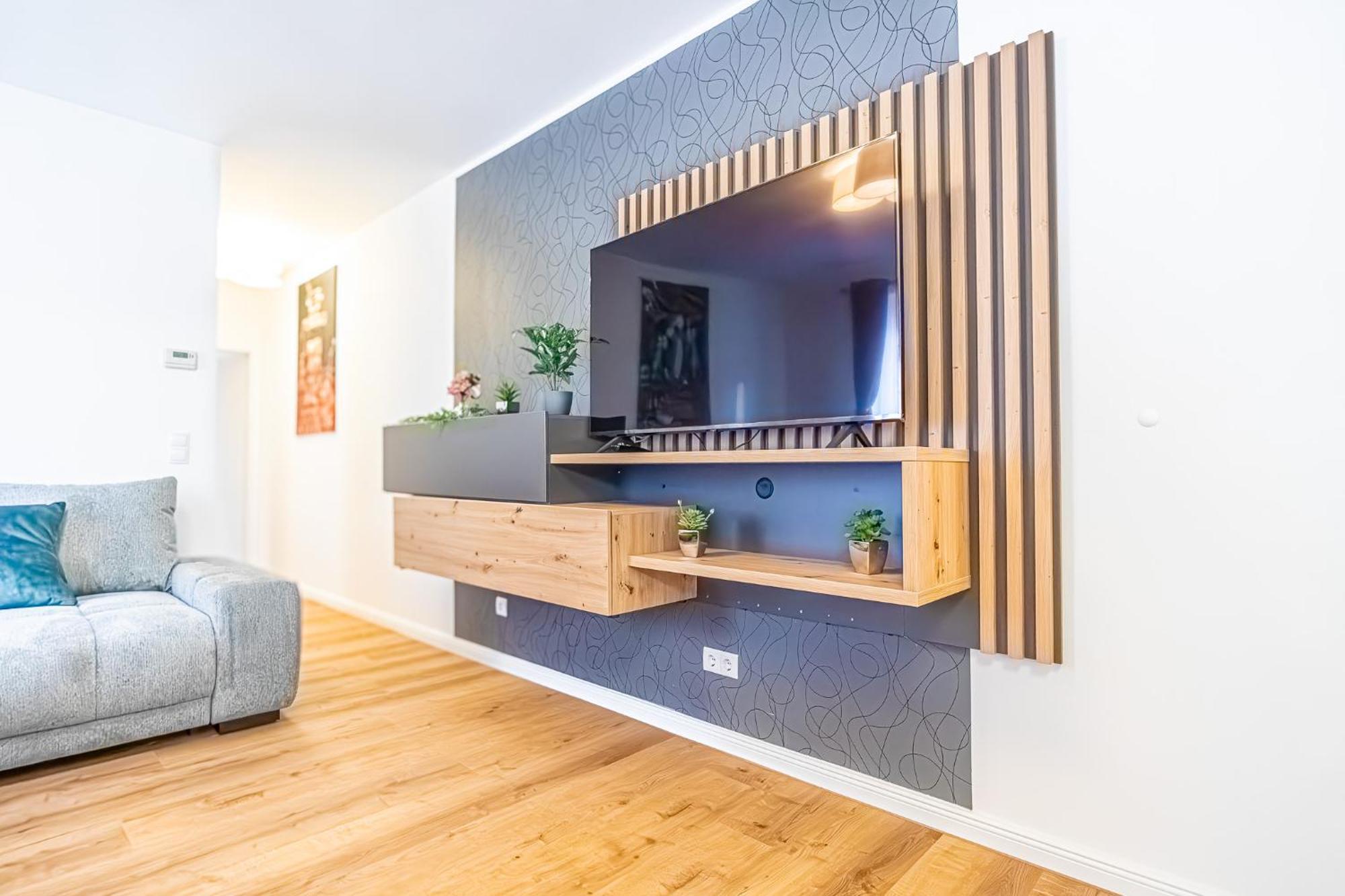 Charming 1Br And 1Lr Apt Modern Design Donaustadt Viyana Dış mekan fotoğraf
