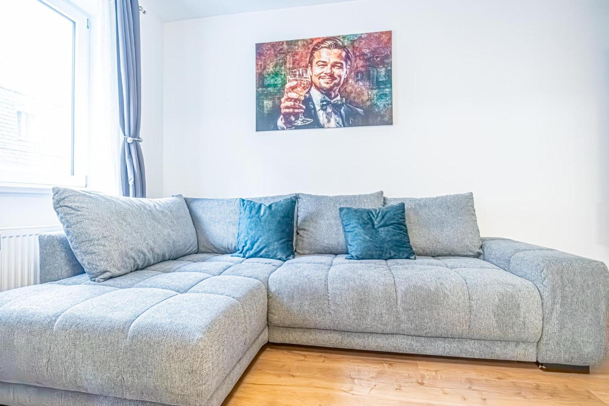 Charming 1Br And 1Lr Apt Modern Design Donaustadt Viyana Dış mekan fotoğraf