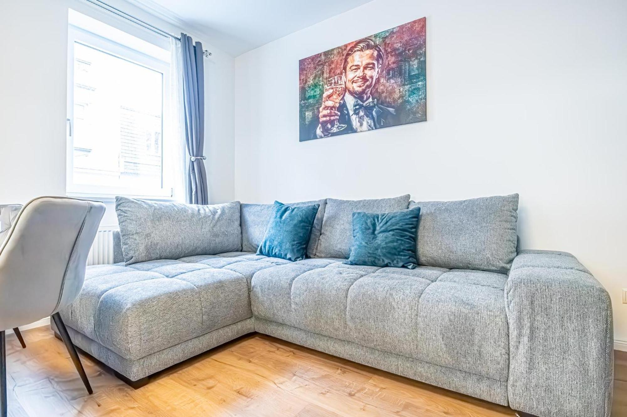 Charming 1Br And 1Lr Apt Modern Design Donaustadt Viyana Dış mekan fotoğraf
