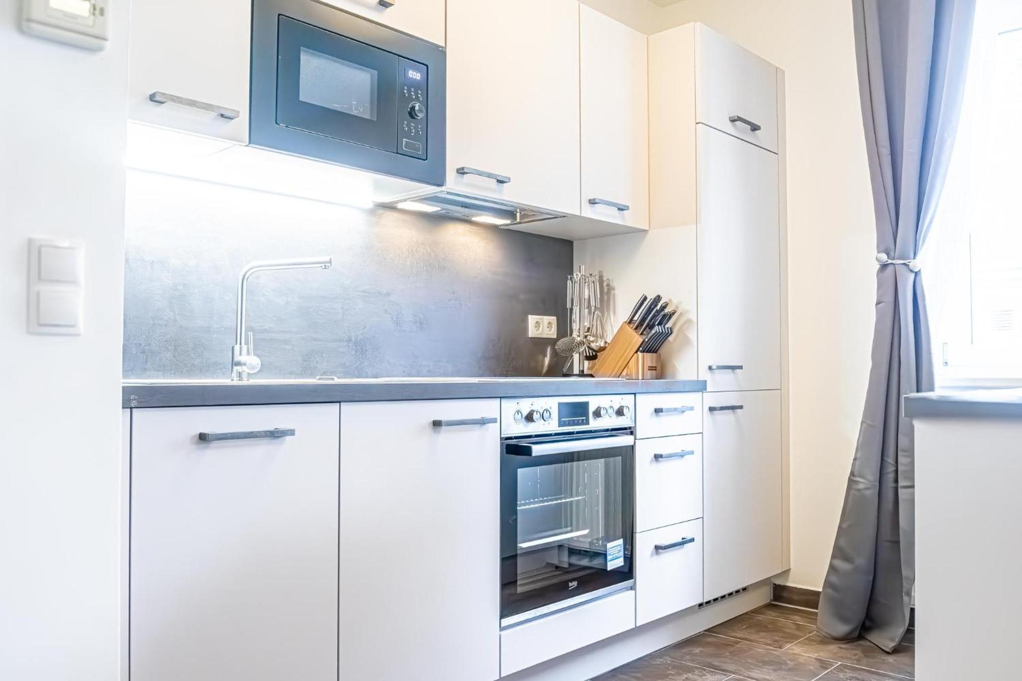Charming 1Br And 1Lr Apt Modern Design Donaustadt Viyana Dış mekan fotoğraf